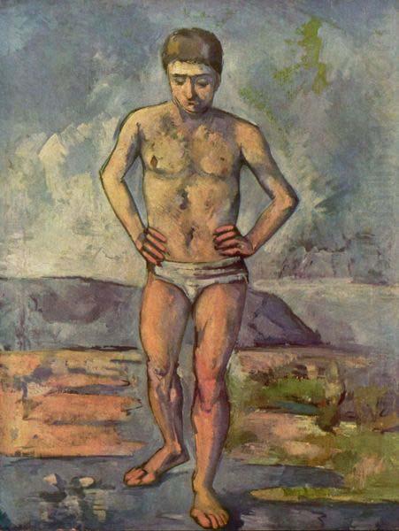 Paul Cezanne Bather china oil painting image